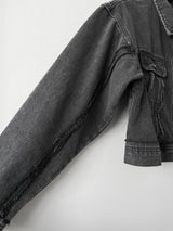 Joy crop denim jacket 