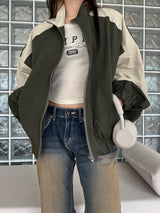 キャンパスアノラックジャンパー/campus Anorak Jumper (2color)
