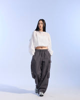 RUSTLE CARGO TROUSER (CHARCOAL)