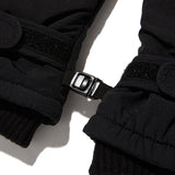 QUILTING PADDING STITCH GLOVES [BLACK]