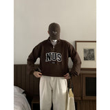 Huke x Nus. half zip-up