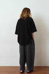 SOLAR PIGMENT BALLOON SWEAT PANTS (Charcoal) / ソーラーピグメントバルーンスウェットパンツ