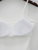 ハードキャップスリーブレストップ/Hard cap sleeveless (3color)