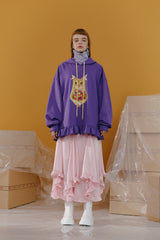 Flowers kitty Hoody