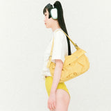 Cargo Two Pocket Shoulder Bag Yellow