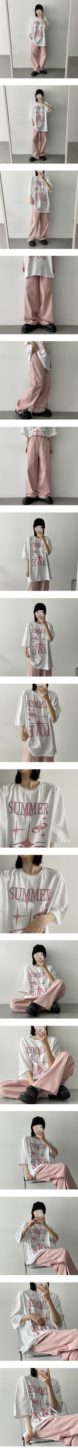 バイオウォッシュドコットンベンダブルワイドパンツ / Bio-washed cotton bendable wide pants