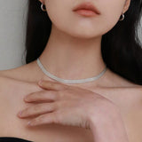 シルバーファブーネックレス / silver fabou necklace (vermeil)