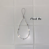 ホワイトゥボールホーンストラップ / WHITE BALL PHONE STRAP