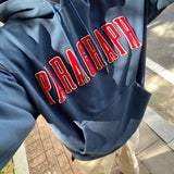paragraph 3degree booklet embroidery hood 5color [送料無料]正規品 (4636769550454)