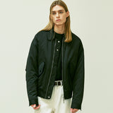 REVERSIBLE CWU-45P FLIGHT BOMBER JACKET BLACK