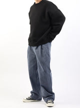 ベーシック2タックデニムパンツ/Basic Two Tuck Denim Pants_2color