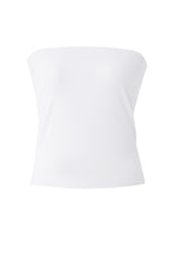 4ウェイマルチトリコットジャージスパンチューブトップ/4-way multi tricot jersey span tube top (white)