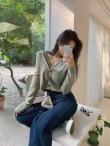 [Four-season item!] straight wide denim pants