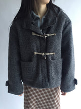 Short duffel coat