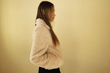 Snowflake fur jacket