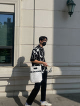 ドローイングショートスリーブシャツ