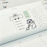 エディ&ラビミニメモステッカー / Eddy & Rabi Mini Memo Sticker