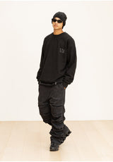 クランブルデニムパンツ / CRUMBLE DENIM PANTS