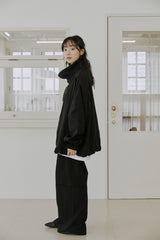 ヒデンジャンパー / unisex hidden jumper black