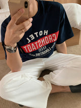 オブパリホテルカジュアルショートスリーブTシャツ
