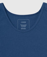 SLIM SLEEVELESS_Navy