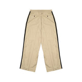 [UNISEX] サテントリムレーシングトラウザーズ