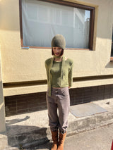 Chestnut latte wide pants