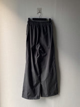 ラップストリングピンタックナイロンパンツ