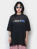 ベネトンウォッシング半袖Tシャツ/ Benettone Washing Short-Sleeved T-Shirt