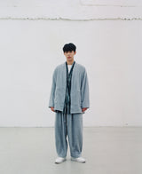 WARM-FLEECE BALLOON PANTS (Gray) / ウォームフリースバルーンパンツ