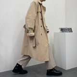 レッグ アップ サイド スリット スラックス / UN702 Leg Up side slit slacks (2 colors)