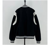 [UNISEX] ヴァラシティスタジアムレザーポイントジャケット