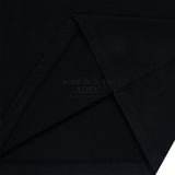 NEW SYMBOL LOGO EMBROIDERY BIO WASHING SHORT SLEEVE T-SHIRT BLACK