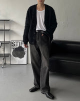 B747 Oversized fit U-neck Long-sleeved T-shirt (3 colors)