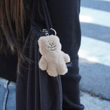 tuteogi brown doll keyring