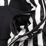 ストライプロゴパッディングジャンパー/BSR2223FWJK008 STRIPE LOGO PADDING JUMPER WHITE BLACK
