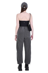 4ウェイマルチトリコットジャージスパンチューブトップ/4-way multi tricot jersey span tube top (black)