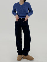 スリムコーデリュロイブラッシュパンツ / Slim corduroy brushed pants (2color)