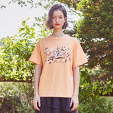 カウガールTシャツ / Cowgirl T-shirt (ORANGE)