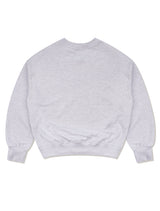 Women's Crop Classic Logo Bear Friends HeavyTerry Sweatshirt AshGray(FCD3TS706W)