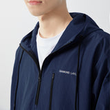 オーバーフィットポケットタイダイフーディー/Overfit Pocket Tidy Hood Anorak H7 Navy/Green (6604012421238)