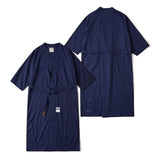 テクリネンローブ / TECH LINEN ROBE OLIVE / NAVY / BLACK