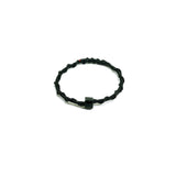 菊キュービッククリスタルリング10オールブラック/[CCNMADE] 菊 Cube Crystal Ring 10.ALL BLACK (6635910168694)