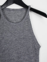 ホルターニットスリーブレス/Halter Knit Sleeveless (3color)
