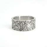ラフ9シルバーリング / Rough9 silver ring (4596819591286)