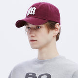 イニシャルボールキャップ / initial ball cap - burgundy