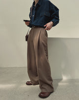 f/w デプスワイドスラックス (4 color)