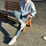 LMN シグナルモダンフィットプレーンシャツ / LMN Signal Modern Fit Plain Shirt (4 colors)
