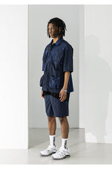 ナイロンメタルショートパンツ / NYLON METAL SHORT PANTS (4552312389750)