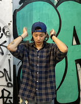 Bibi Summer Linen Check Shirt